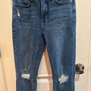 Judy Blue Women's Distressed Blue Jeans size 7/28